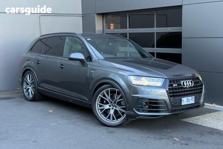 Grey 2018 Audi SQ7 Wagon 4.0 Tdi V8 Quattro