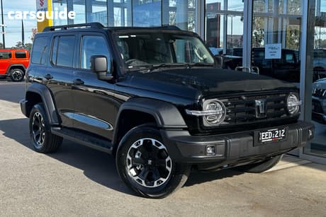 Black 2026 GWM Tank 300 Wagon Lux Phev