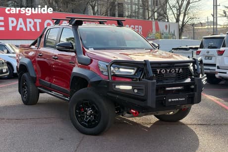 Red 2024 Toyota Hilux Double Cab Pick Up Gr-Sport (4X4)