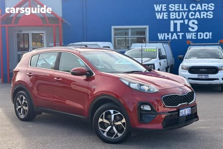 Red 2020 Kia Sportage Wagon S (Awd)