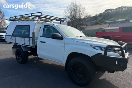 White 2022 Mitsubishi Triton Cab Chassis Glx (4X4)