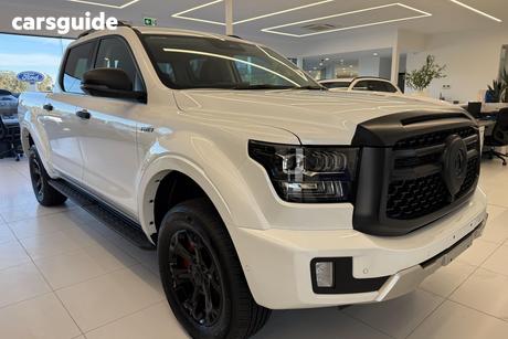 White 2026 GWM Cannon Alpha Dual Cab Utility Ultra Phev (4X4)