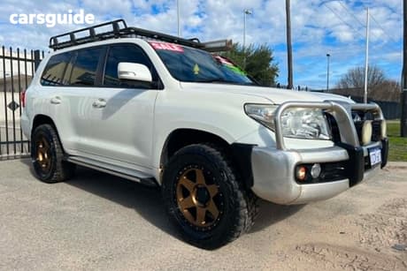 White 2012 Toyota Landcruiser Wagon Altitude Se