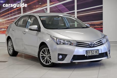 Silver 2014 Toyota Corolla Sedan Sx