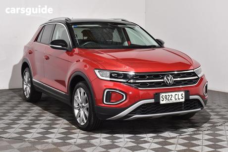 Red 2022 Volkswagen T-ROC Wagon 110Tsi Style