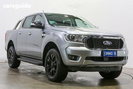 Silver 2021 Ford Ranger Double Cab Chassis Xlt 3.2 (4X4)