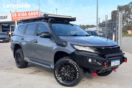 Silver 2019 Mitsubishi Pajero Sport Wagon Black Edition (4X4) 7 Seat
