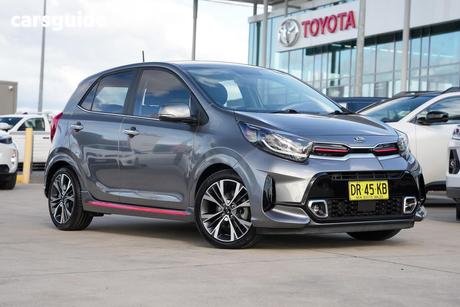 Grey 2021 Kia Picanto Hatchback Gt-Line (Pe)