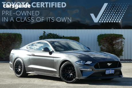 Grey 2018 Ford Mustang Coupe Fastback Gt 5.0 V8
