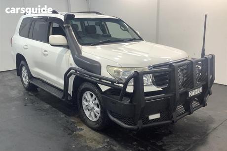 White 2008 Toyota Landcruiser Wagon Gxl (4X4)