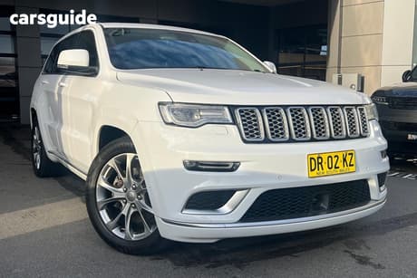 White 2019 Jeep Grand Cherokee Wagon Summit (4X4)