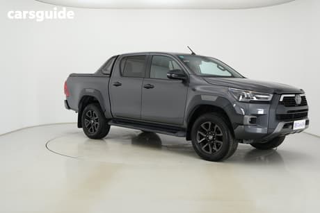 Grey 2021 Toyota Hilux Double Cab Pick Up Rogue (4X4)