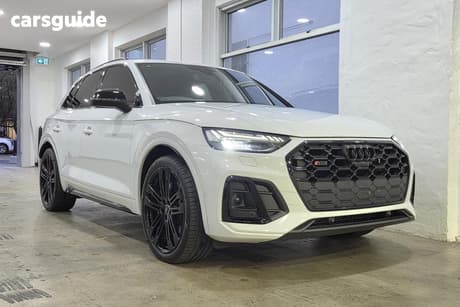 White 2021 Audi SQ5 Wagon 3.0 Tdi Quattro Mhev