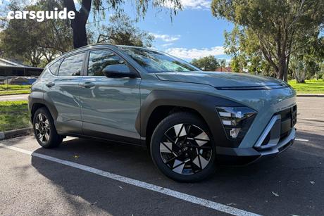Green 2026 Hyundai Kona Wagon Hybrid Elite