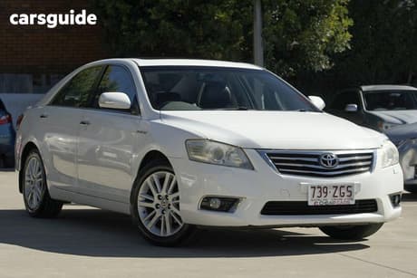 White 2010 Toyota Aurion Sedan Presara