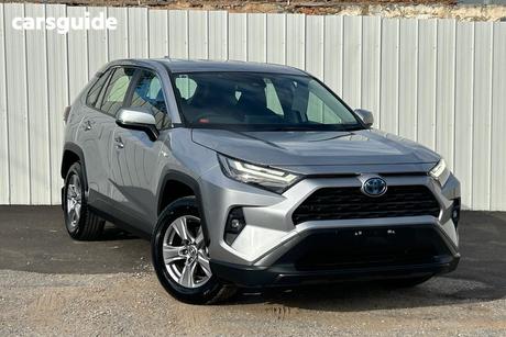 Silver 2024 Toyota RAV4 Wagon Gx (2Wd) Hybrid