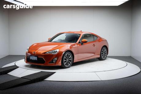 Orange 2014 Toyota 86 Coupe Gt