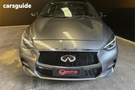 Grey 2021 Infiniti Q30 Hatchback Sport