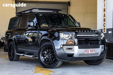 Black 2022 Land Rover Defender Wagon 110 P400 Se (294Kw)