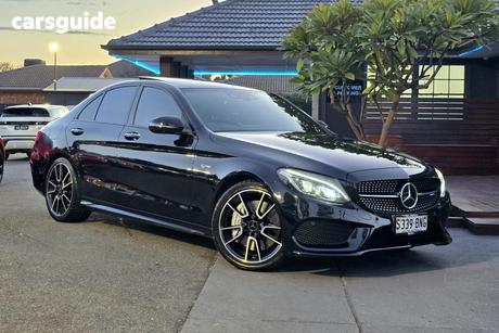 Black 2016 Mercedes-Benz C43 Sedan 43