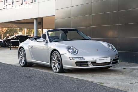 Silver 2008 Porsche 911 Cabriolet Carrera 4 S