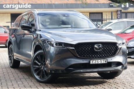 Grey 2023 Mazda CX-8 Wagon G25 Gt Sp (Fwd)
