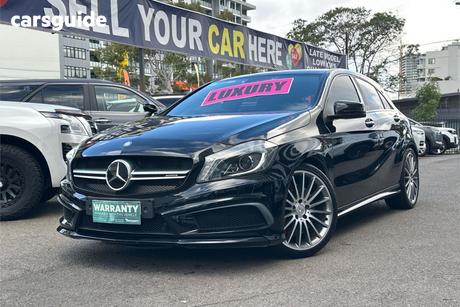 Black 2014 Mercedes-Benz A45 Hatchback Amg