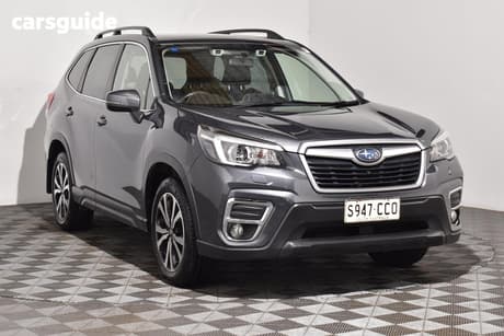 Grey 2019 Subaru Forester Wagon 2.5I Premium (Awd)