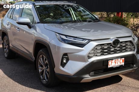 Silver 2024 Toyota RAV4 Wagon Gxl (2Wd) Hybrid