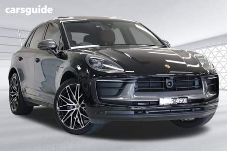 Black 2024 Porsche Macan Wagon T