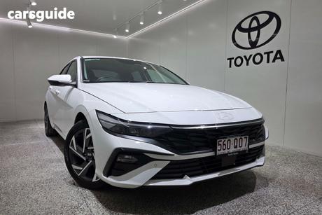 White 2023 Hyundai I30 Sedan Elite