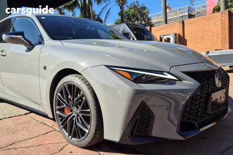 Silver 2023 Lexus IS Sedan IS500 F SPORT