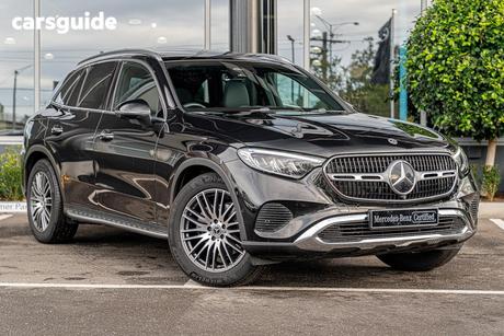 Black 2025 Mercedes-Benz GLC200 Wagon 4Matic