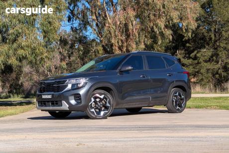 Grey 2022 Kia Seltos Wagon Sport+ (Fwd)