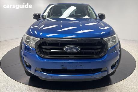Blue 2018 Ford Ranger Double Cab Pick Up Xlt 2.0 (4X4)