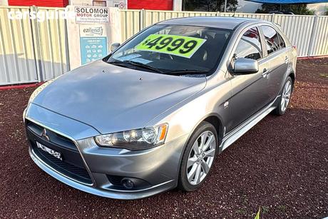 Grey 2012 Mitsubishi Lancer Hatchback Vr-X Sportback
