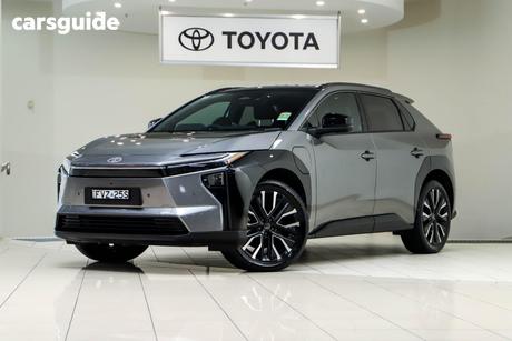 Silver 2025 Toyota BZ4X Wagon Awd