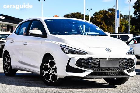 White 2025 MG MG3 Hatchback Essence