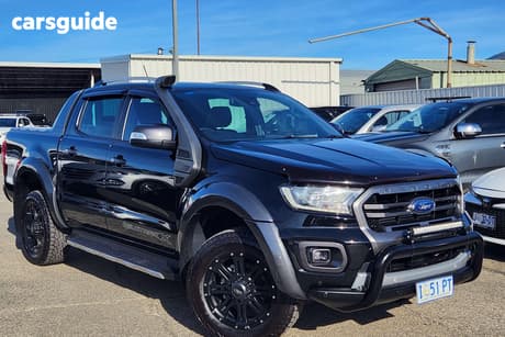 Black 2019 Ford Ranger Double Cab Pick Up Wildtrak 2.0 (4X4)