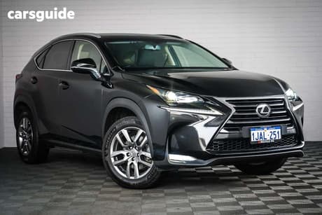 Black 2017 Lexus NX200T Wagon Luxury (Fwd)
