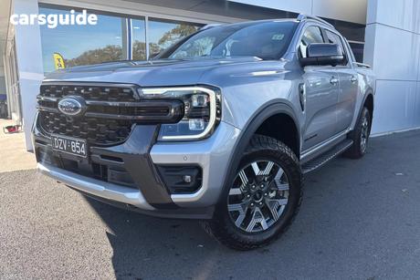Silver 2025 Ford Ranger Double Cab Pick Up Phev Wildtrak (4X4)