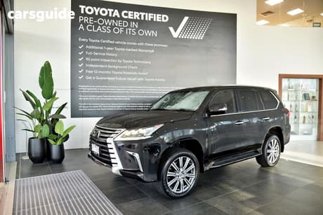 Black 2016 Lexus LX570 Wagon