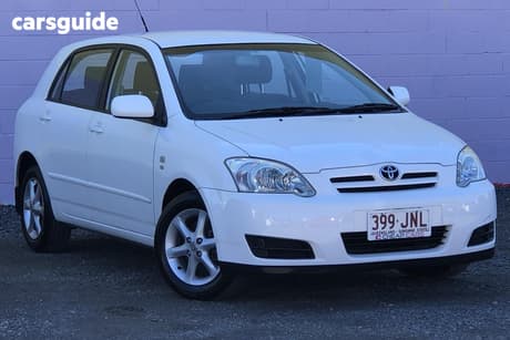 White 2006 Toyota Corolla Hatchback Conquest Seca