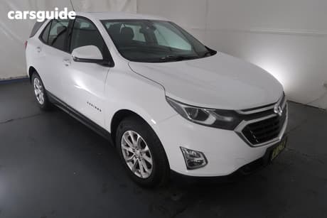 White 2018 Holden Equinox Wagon Ls (Fwd)