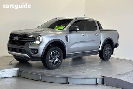 Silver 2025 Ford Ranger Double Cab Pick Up Wildtrak 3.0 (4X4)
