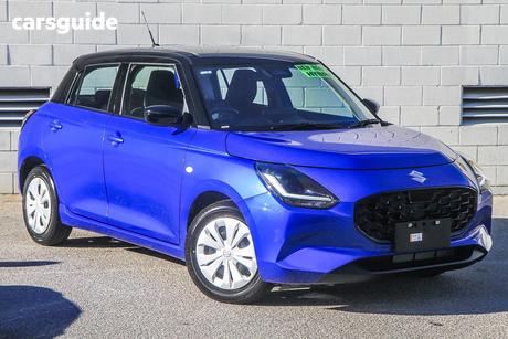 Blue 2026 Suzuki Swift Hatchback Hybrid