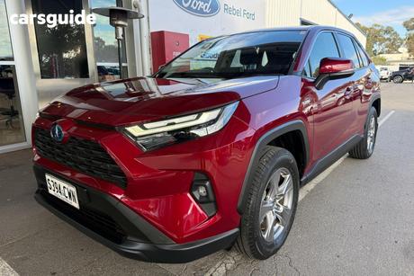 Red 2023 Toyota RAV4 Wagon Gx (2Wd) Hybrid