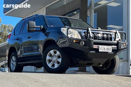 Grey 2013 Toyota Landcruiser Prado Wagon Gxl (4X4)