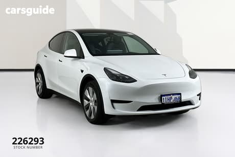 White 2024 Tesla Model Y Wagon Rear-Wheel Drive