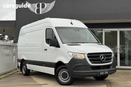 White 2024 Mercedes-Benz Sprinter Van 317Cdi Vs30 Mwb Rwd